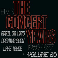 The King Elvis Presley, CDR, The Concert Years, Volume 25