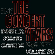 The King Elvis Presley, CDR, The Concert Years, Volume 26