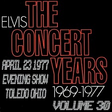 The King Elvis Presley, CDR, The Concert Years, Volume 30