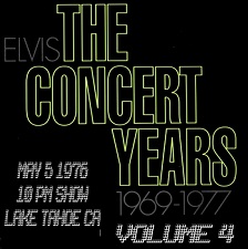 The King Elvis Presley, CDR, The Concert Years, Volume 4