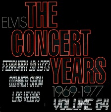 The King Elvis Presley, CDR, The Concert Years, Volume 64