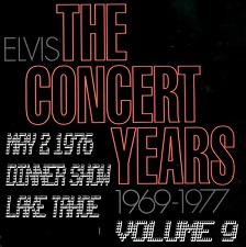The King Elvis Presley, CDR, The Concert Years, Volume 9
