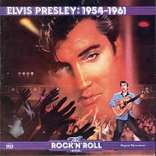 The King Elvis Presley, Front Cover / CD / Elvis Presley: 1954-1961 / 2RNR-06 TCD-106 / 1988