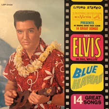 The King Elvis Presley, Front Cover / LP / Blue Hawaii / lsp-2426 / 1961