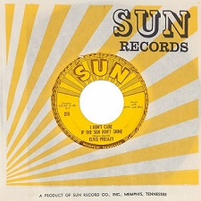 The King Elvis Presley, Sun Cover, Single, Good Rockin' Tonight / I Don't Care If The Sun Don't Shine
