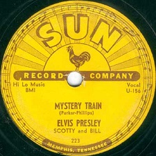 The King Elvis Presley, Single, SUN 223, 1955, Mystery Train / I Forgot To Remember To Forget