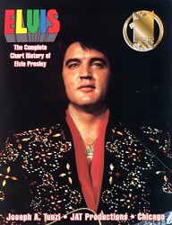 The King Elvis Presley, Front Cover, Book, 2000, Elvis No. 1 The Complete Chart History Of Elvis Presley