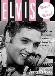 The King Elvis Presley, Front Cover, Book, 2000, Word for Word