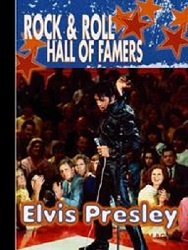 The King Elvis Presley, Front Cover, Book, 2001, elvis-presley-book-2001-elvis-presley-rock-and-roll-hall-of-famers