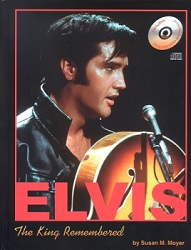 The King Elvis Presley, Front Cover, Book, 2002, elvis-presley-book-2002-elvis-the-king-remembered