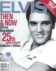 The King Elvis Presley, Front Cover, Book, 2002, elvis-presley-book-2002-elvis-then-and-now
