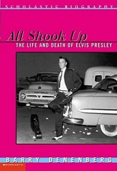 The King Elvis Presley, Front Cover, Book, 2003, All Shook Up - The Life and Death of Elvis Presley