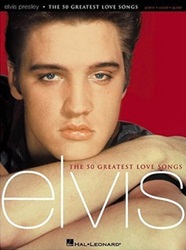 The King Elvis Presley, Front Cover, Book, 2007, Elvis Presley: The 50 Greatest Love Songs