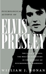The King Elvis Presley, Front Cover, Book, 2011, Psychological Autopsy of Elvis Presley