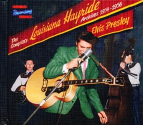 The King Elvis Presley, Front Cover, Book, 2011, The Complete Louisiana Hayride Archives 1954-1956