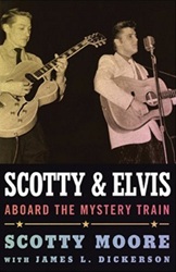 The King Elvis Presley, Front Cover, Book, 2013, Scotty and Elvis: Aboard the Mystery Train