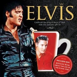 The King Elvis Presley, Front Cover, Book, 2017, Elvis - Celebrate the King of Rock ‘n’ Roll with this Fantastic Gift Set