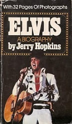 The King Elvis Presley, Front Cover, Book, 1972, Elvis A Biography