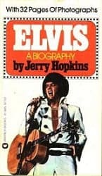 The King Elvis Presley, Front Cover, Book, 1975, Elvis: A Biography