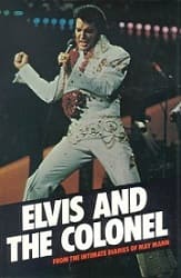 The King Elvis Presley, Front Cover, Book, 1975, Elvis And The Colonel