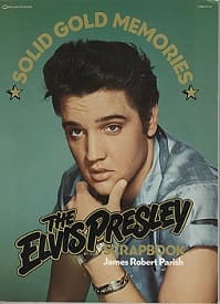 The King Elvis Presley, Front Cover, Book, 1975, elvis-presley-book-1975-elvis-in-hollywood-hard