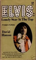 The King Elvis Presley, Front Cover, Book, 1977, Elvis: Lonely Star At The Top
