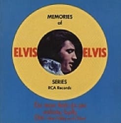 The King Elvis Presley, Front Cover, Book, 1977, Memories Of Elvis