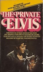 The King Elvis Presley, Front Cover, Book, 1977, The Private Elvis