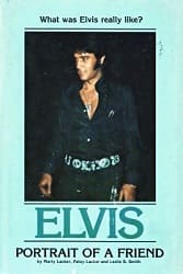The King Elvis Presley, Front Cover, Book, 1979, Elvis: Portrait of A Friend