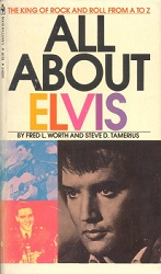 The King Elvis Presley, Front Cover, Book, 1981, All About Elvis The King Of Rock And Roll From A To Z