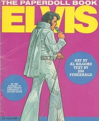 The King Elvis Presley, Front Cover, Book, 1982, Elvis