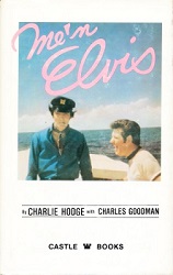 The King Elvis Presley, Front Cover, Book, 1984, M'en Elvis