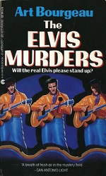 The King Elvis Presley, Front Cover, Book, 1985, The Elvis Murders: Will The Real Elvis Please Stand Up?