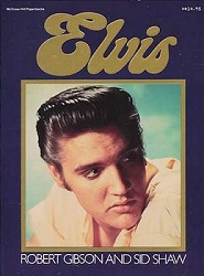 The King Elvis Presley, Front Cover, Book, 1987, Elvis A King Forever