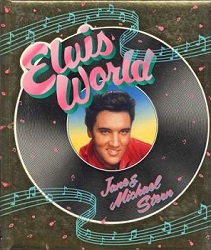 The King Elvis Presley, Front Cover, Book, 1987, Elvis World