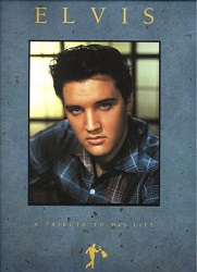 The King Elvis Presley, Front Cover, Book, 1989, A Tribute To His Life