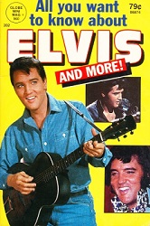 The King Elvis Presley, Front Cover, Book, 1989, All You want to know about Elvis - And more!
