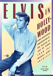 The King Elvis Presley, Front Cover, Book, 1990, Elvis In Hollywood