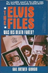 The King Elvis Presley, Front Cover, Book, 1990, The Elvis Files Was His Death Faked