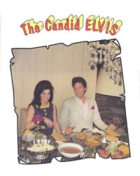 The King Elvis Presley, Front Cover, Book, 1991, The Elvis Book IV The Candid Elvis