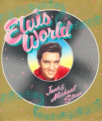 The King Elvis Presley, Front Cover, Book, 1992, Elvis World