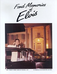 The King Elvis Presley, Front Cover, Book, 1992, Elvis, Fond Memories of Elvis