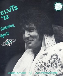 The King Elvis Presley, Front Cover, Book, 1992, Elvis '73 - Hawaiian Spirit