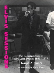 The King Elvis Presley, Front Cover, Book, 1993, Elvis Sessions The Recorded Music Of Elvis Aron Presley 1953-1977