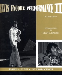The King Elvis Presley, Front Cover, Book, 1993, Encore Performance II In The Garden