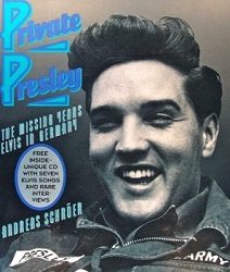 The King Elvis Presley, Front Cover, Book, 1993, Private Presley The Missing Years