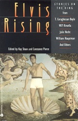 The King Elvis Presley, Front Cover, Book, 1993, Elvis Rising Stories On The King