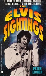 The King Elvis Presley, Front Cover, Book, 1993, The Elvis Sightings