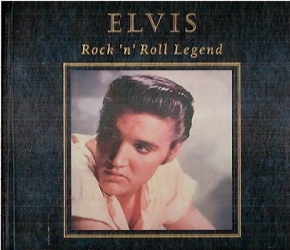 The King Elvis Presley, Front Cover, Book, 1994, Elvis Rock 'n' Roll Legend