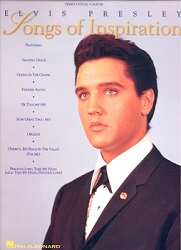 The King Elvis Presley, Front Cover, Book, 1994, Songs Of Inspiration